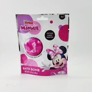🏖 Disney Junior Mickey Minnie Mouse Cotton Candy Scented Fizzy Bath Bomb